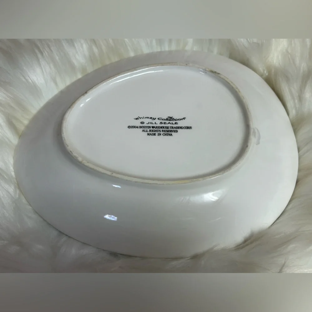 Whimsy Collection Jill Seale Boston Warehouse Set of 4 Plates - Picture 12 of 16